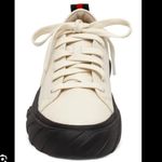 Lisa Vicky Go Get Em Cream Pink Sneaker Sheep Nappa Leather Size 7 Photo 1