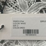 Milly  Chloe 3-D Lace Dress in White, Size 2 New w/Tag Retail $395 Photo 12