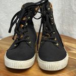 Timberland Skyla Bay 6" Leather Sneaker Boots Shoes Women's Size 7 Black Leopard Photo 1