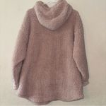 Hurley  X Cozy Pink Sherpa Hoodie Sweater pullover, size Medium Photo 1