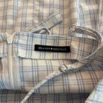 Brandy Melville Plaid Blue White Mini Dress Photo 1