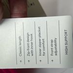 All In Motion High Support Sports Bra
Zip Front Closure W/Inner Hook 42C Pink Photo 7