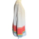 Marine layer Karolina Cardigan 3-Gauge Knit, Bubble Sleeves, Retro Stripe (S) Photo 3