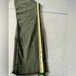 J.Crew Cargo Olive Green Skinny Stretch Pants Zippers size 32 Photo 12