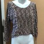 Ecote  brown pullover knit sweater Photo 2