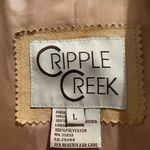 Cripple Creek Western Leather Jacket With Silver Conches Photo 6