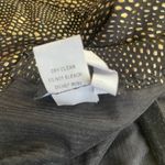 NIKIBIKI bodycon black/golden short dress size Small long sleeves NWOT Photo 4