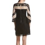 Gabby Skye  Women's Dress Size 8 Black Lace Bell Sleeve Party Wedding Church Photo 1