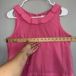 J Crew Women’s Sleeveless Hot Pink Silk Blend Blouse Size 8 Photo 3