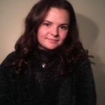 Blue Velvet Cropped Sweater Size M Photo 3