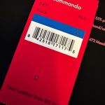 Commando Faux leather side slit skirt sz XL Photo 6