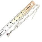 Inspirational Charm Necklace – Silver Tone Rope Chain – “Find Joy in the Journey Photo 6