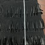 Sincerely Jules Black Studded Fringe Skirt Size Small Photo 8