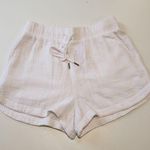 Calia Women's High Waisted Dolphin Cover Up Swim Short Pure White Size S NWT Photo 0