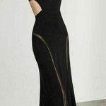 BCBGMAXAZRIA NWT NEW BCBG MAX AZRIA $338 BLACK ADELE OPEN BACK Photo 0
