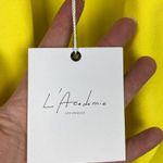 L'Academie Revolve L’academie Yellow Tie Waist The Maggy Blazer Sz.S NWT Photo 7