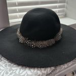 Forever 21  Black Wide Brim Floppy Hat  Photo 0