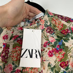 ZARA  Women's Long Sleeve Ruffle Floral Print Dress‎ Sz XS NWT Photo 9