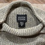 Eileen Fisher  Cotton Blend Italian Yarn Loose Knit Sleeveless Top - Size Medium Photo 1