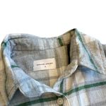 Panache Apparel Grey Plaid Button Photo 6