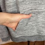 PINK - Victoria's Secret Pink Victoria’s Secret spell out logo quarter zip sweatshirt grey and black sz M Photo 7