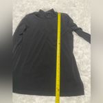 Susan Graver black long sleeve mock turtleneck top shirt woman’s XS Photo 3