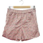 J.Crew Liberty Floral Pull-On Camp Shorts Size Medium High Rise Cotton Pocket Photo 1