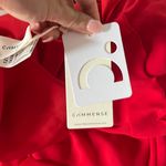 Commence Long Red Maxi Dress Ruffle Photo 2