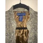 Karen Scott  Paisley Print Button Front Jacket‎ Career Office Coat Size 14 Photo 2