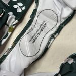 COCOSHIP  High Waisted Floral Green Bottom Ruched High leg Size XL NWOT Photo 4