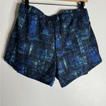 NWT Jockey Small Running Shorts With Liner Moisture Wicking Black‎ Blue CP Photo 1