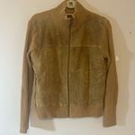 Eddie Bauer seattle suede Tan Sweater jacket Photo 0
