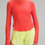 Lululemon  UV Protection Fold-Over Running Long-Sleeve Shirt Photo 0