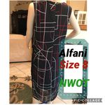Alfani sleeveless dress with geometric designs Photo 1