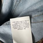 Ganni Womens Cotton High Rise White Acid Light Blue Bootcut Denim BetzyJeans 27 Photo 15