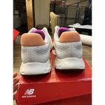 New Balance 520v8 Women's Size 7.5 W White Grey Purple Running Shoes W520RG8 EUC Photo 4
