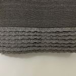 Moda International Charcoal and Metallic V Back Long Sleeved Short Dress Size XS Gray Photo 3