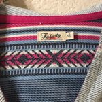 Faherty Byron Bay Hoodie Sweatshirt Bloom Paradise in Gray, Pink & Blue Sz Small Photo 3