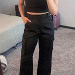Princess Polly Gilmore Black Cargo Pant Photo 3