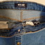 Wax Jean Denim Skirt Photo 2