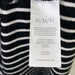 CAbi ATC Wink Black & White Striped Sleeveless Midi Dress Size M Style #5946 Photo 4