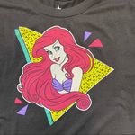 Disney Princess Ariel Crop LS Crop Top. Dark Gray. Size XL Juniors. EUC Photo 4