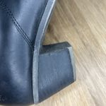 Frye Womens 7.5 Boots Black Leather Almond Toe Ankle Booties Block 3471729 -W50 Photo 8