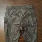 Free People Movement dark gray shiny leggings size XS Photo 4