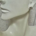 Ann Taylor gold tone rhinestone post earrings Photo 2