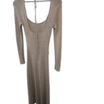 Misa Minka Cut-out Midi Dress in Lurex Jersey Size S NWOT Photo 6