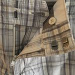 Club Monaco Gray Yellow Plaid Shorts Size 10 Photo 5