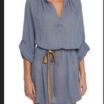Eberjay NWT Eberjey Summer of Love Lightweight Darwin Dusty Blue Cover Up Dress Sz S/M Photo 0