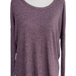 Rag and Bone  Slim Jane Long Sleeve Crewneck Top in Purple Night size small Photo 0