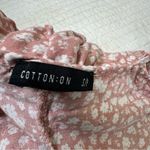 Cotton On  Floral A-line Mini Dress in Pink and White Photo 9